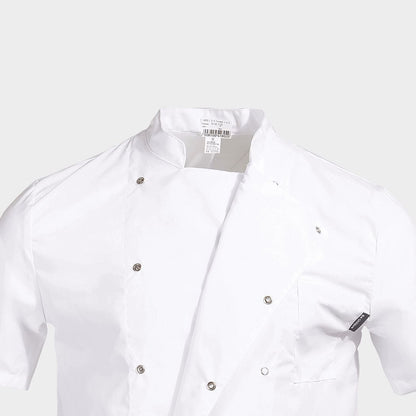Chef's tunic whit short sleeves NAPOLI 2.0 WHITE - 6