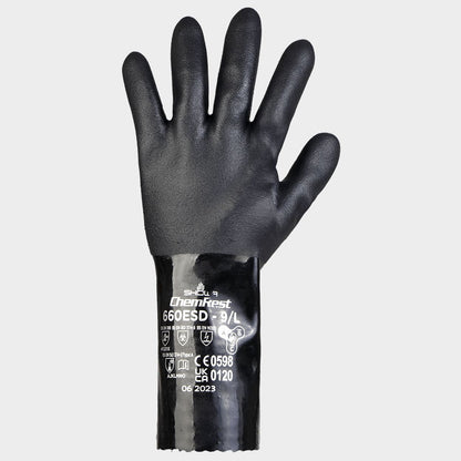 Dipped gloves PVC SHOWA 660ESD - 1