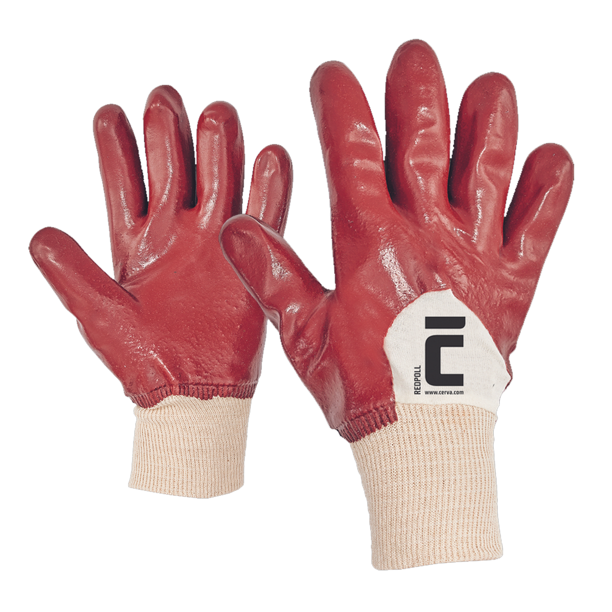 Dipped gloves REDPOL PVC
