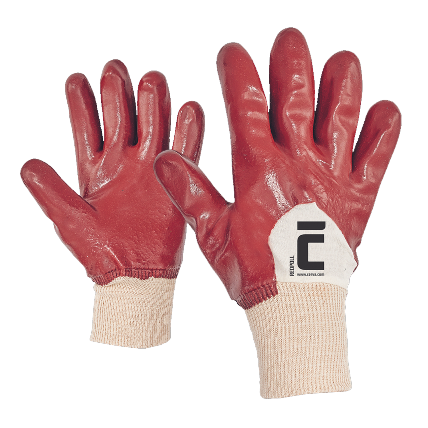 Dipped gloves REDPOL PVC