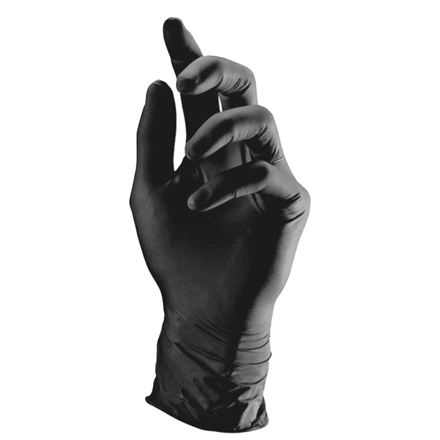 Еднократни ръкавици от нитрил SEMPERGUARD NITRILE XPERT BLACK - 100 бр. - 2