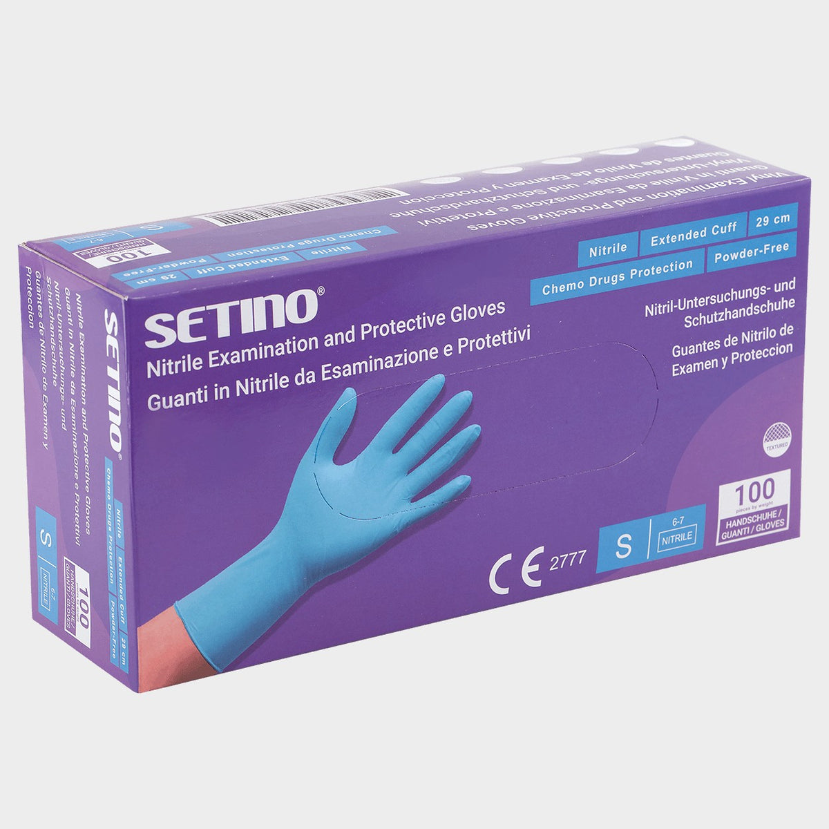 см. Еднократни ръкавици от нитрил SETINO NITRILE BLUE - 29 - 1