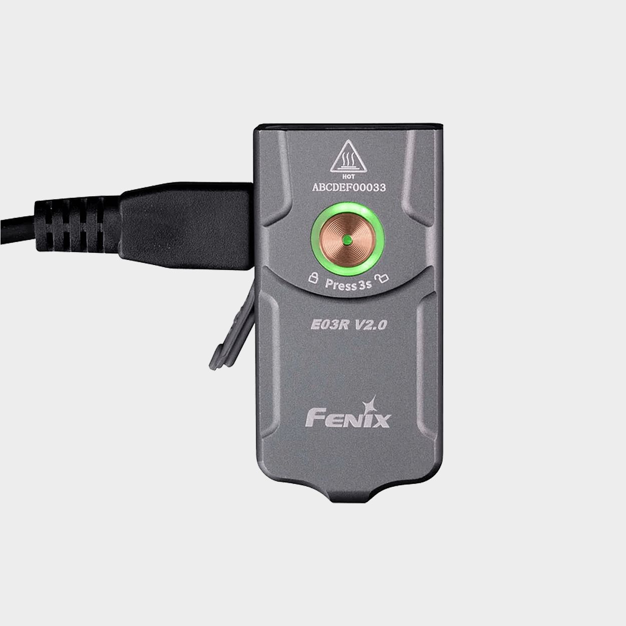 Flashlight за ключодържател FENIX E03R V2.0 - 2