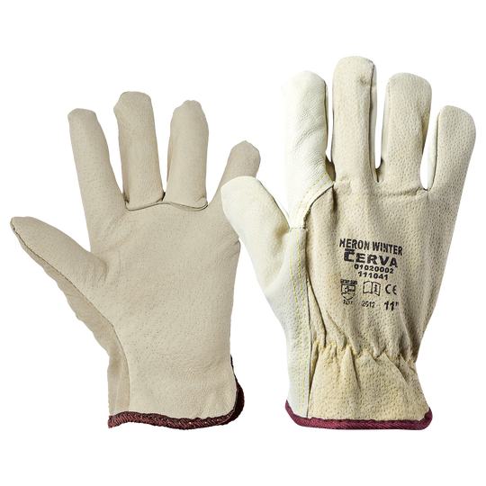 Full leather winter gloves HERON WINTER