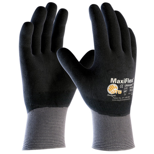 Ръкавици топени в нитрилова пяна ATG MAXIFLEX ULTIMATE FULL