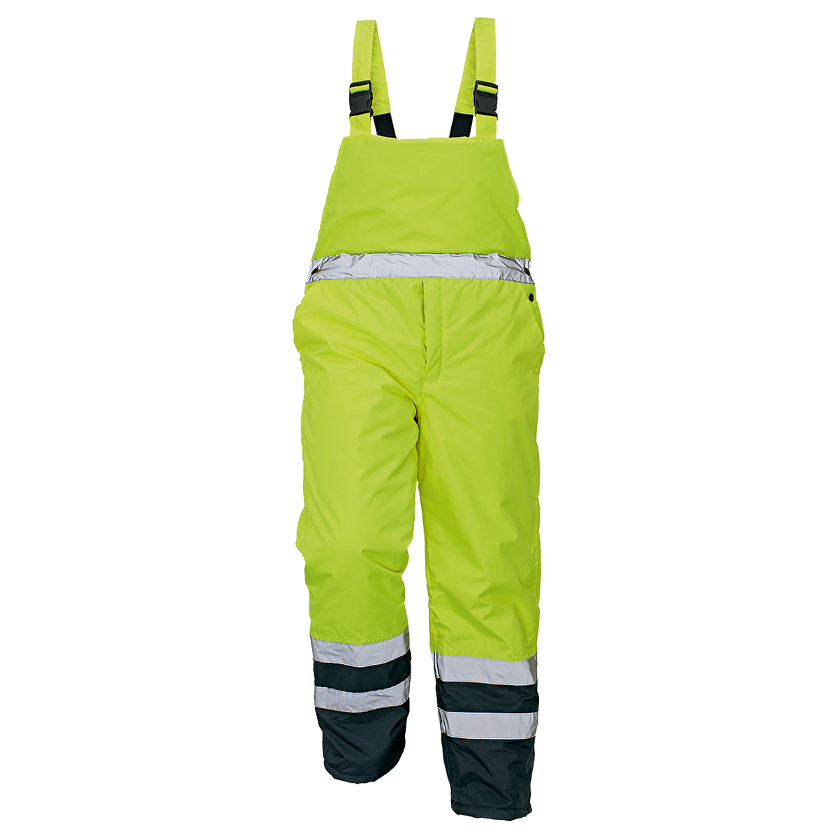 High visibility bib pants PADSTOW YELLOW