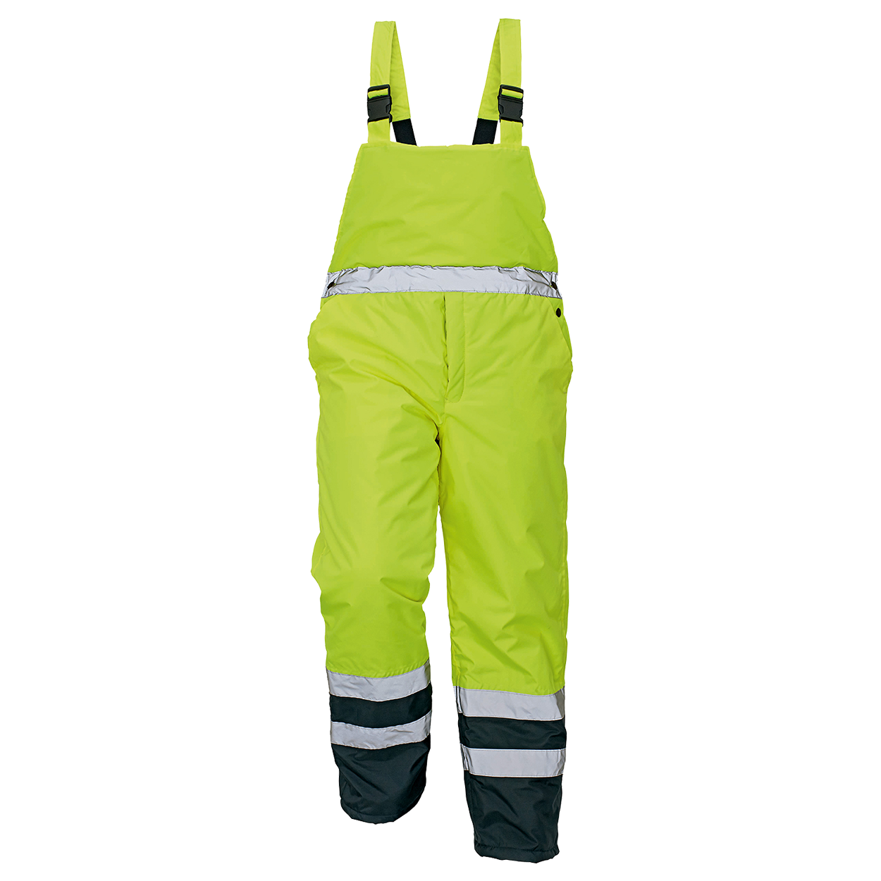 High visibility bib pants PADSTOW YELLOW