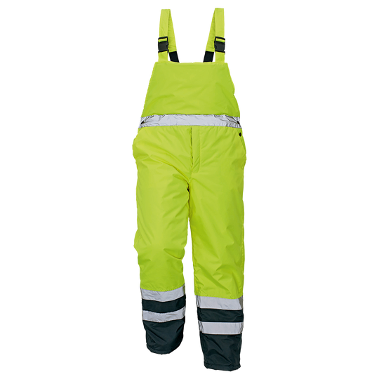 High visibility bib pants PADSTOW YELLOW