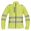 High visibility jacket ALMERIA HV YELLOW FLEECE