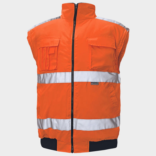 Сигнално яке CLOVELLY HV ORANGE - 2