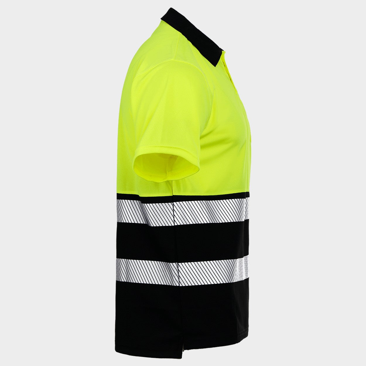 Сигнална тениска с яка PRISMA HV YELLOW/BLACK - 5