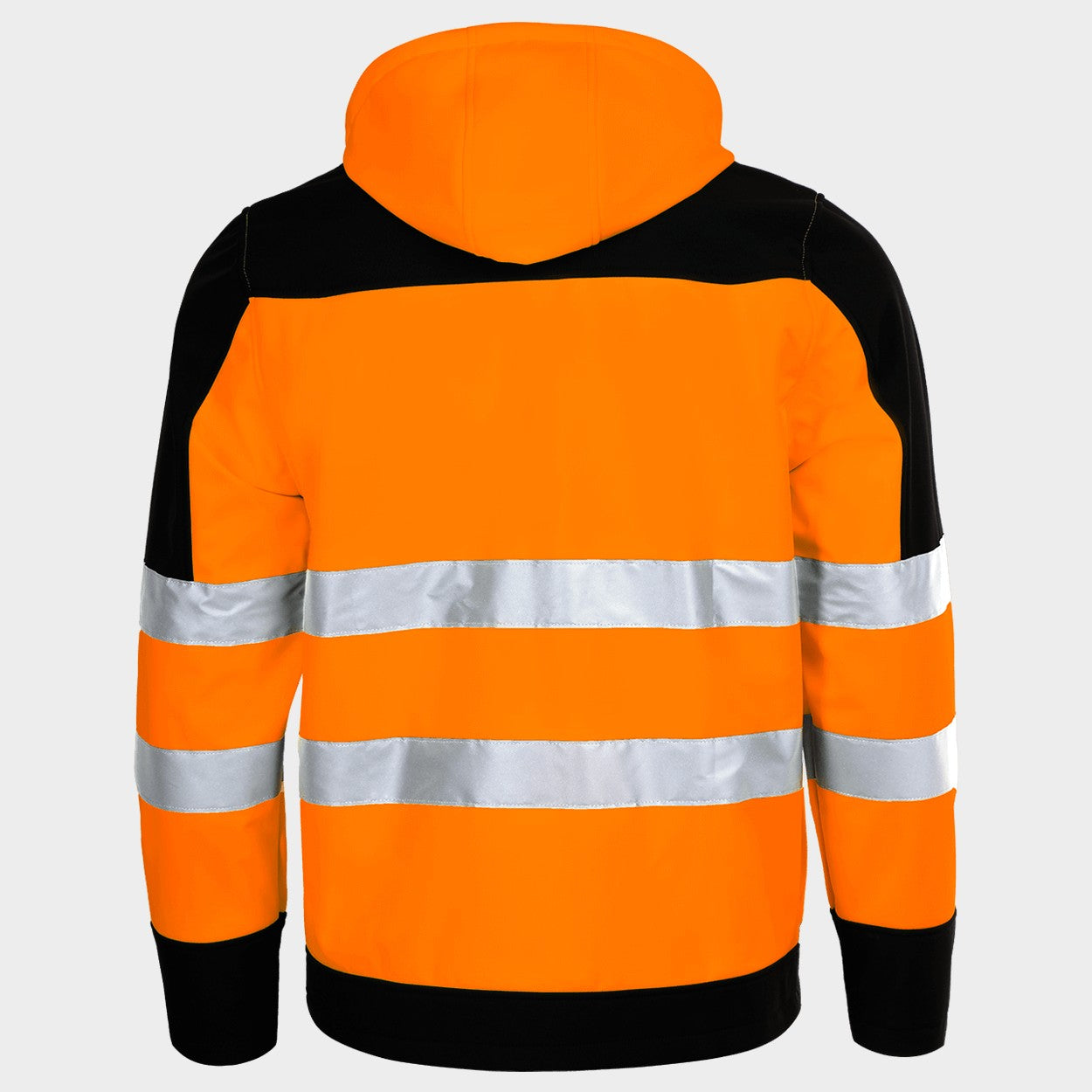 High visibility softshell jacket NOBEL 2.0 ORANGE - 3