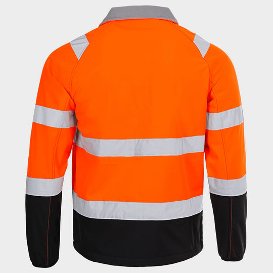 Jachetă reflectorizantă softshell NOBEL PORTOCALIU - 2