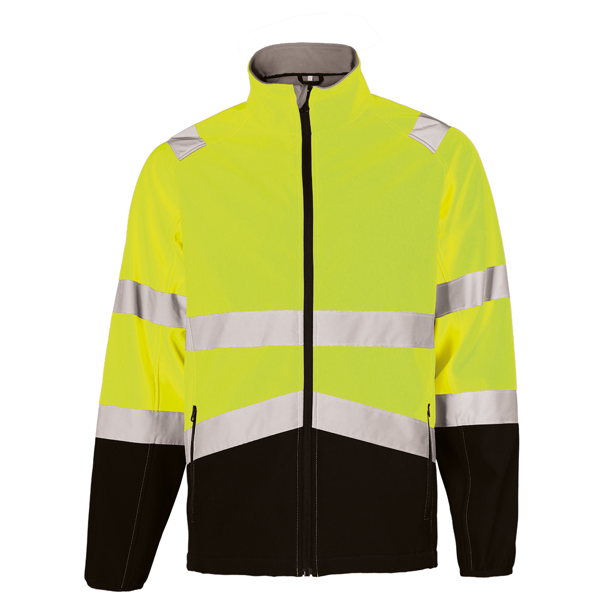 Jachetă reflectorizantă softshell NOBEL GALBEN