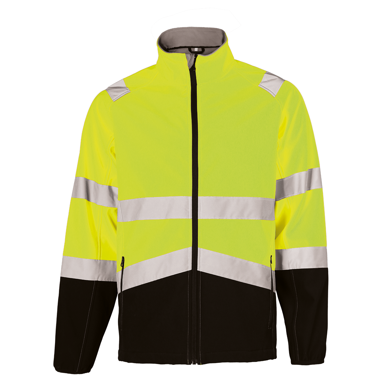Jachetă reflectorizantă softshell NOBEL GALBEN