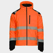High visibility softshell jacket PRISMA HV ORANGE - 1