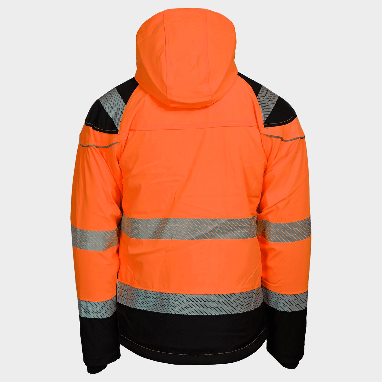 High visibility softshell jacket PRISMA HV ORANGE - 3