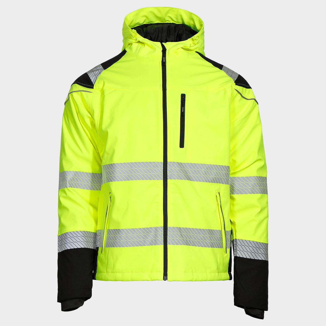 Сигнално софтшел яке PRISMA HV YELLOW - 1
