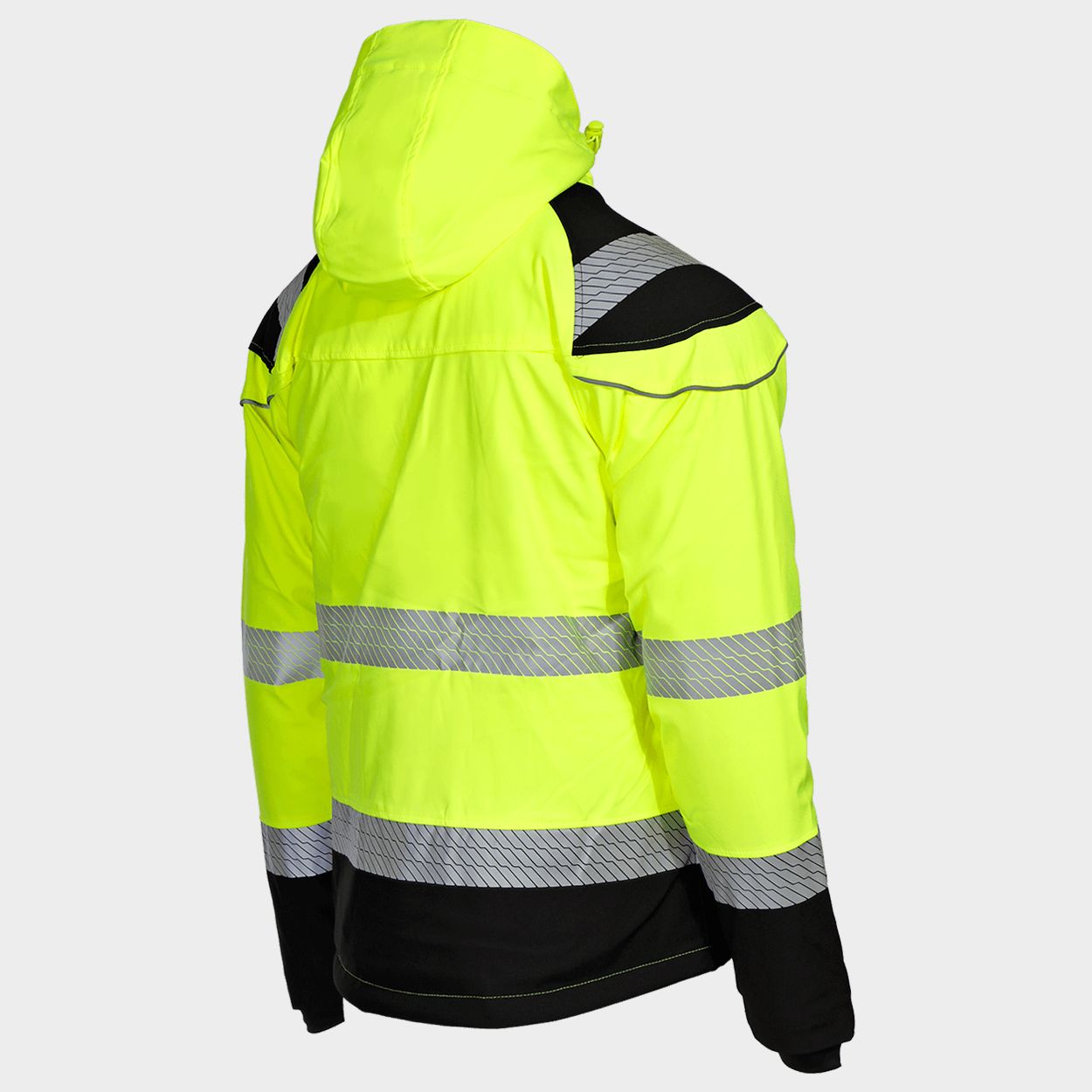 Сигнално софтшел яке PRISMA HV YELLOW - 5