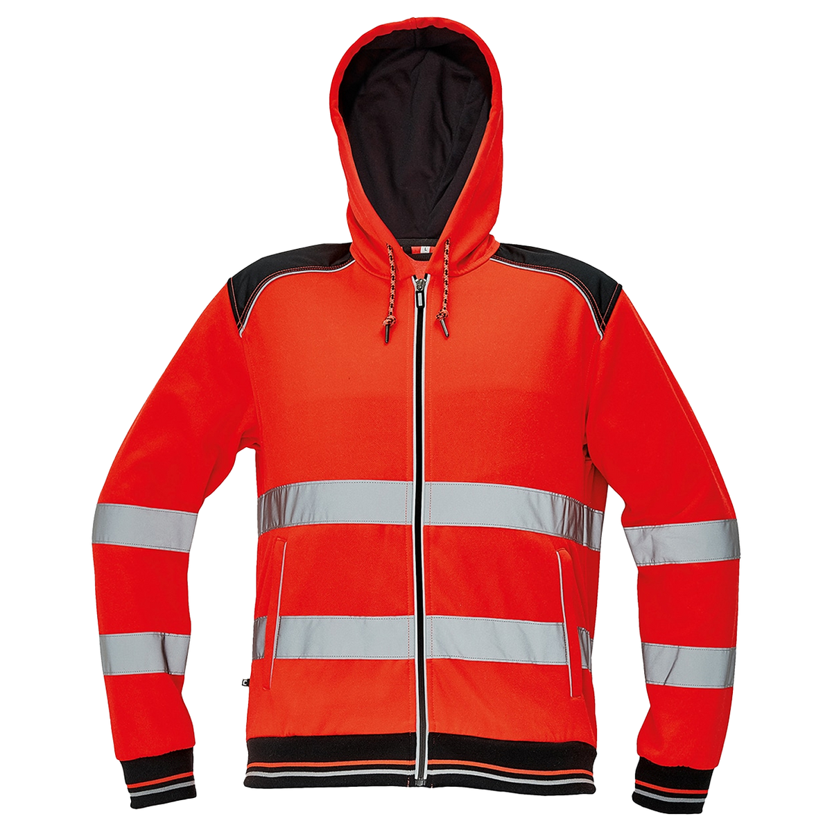 High visibility sweatshirt KNOXFIELD HV RED