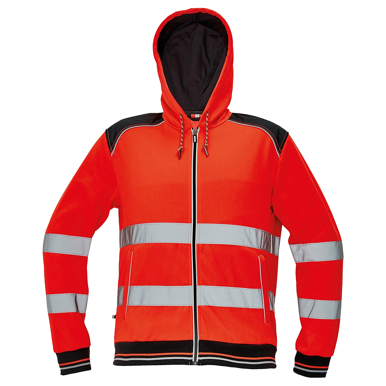 High visibility sweatshirt KNOXFIELD HV RED