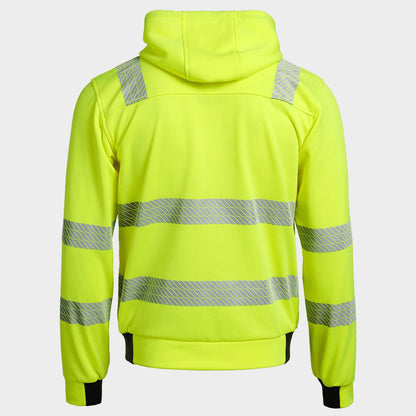 Сигнален суитшърт NOBEL HV YELLOW - 3