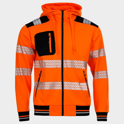 Сигнален суитшърт PRISMA HV 2.0 ORANGE - 1