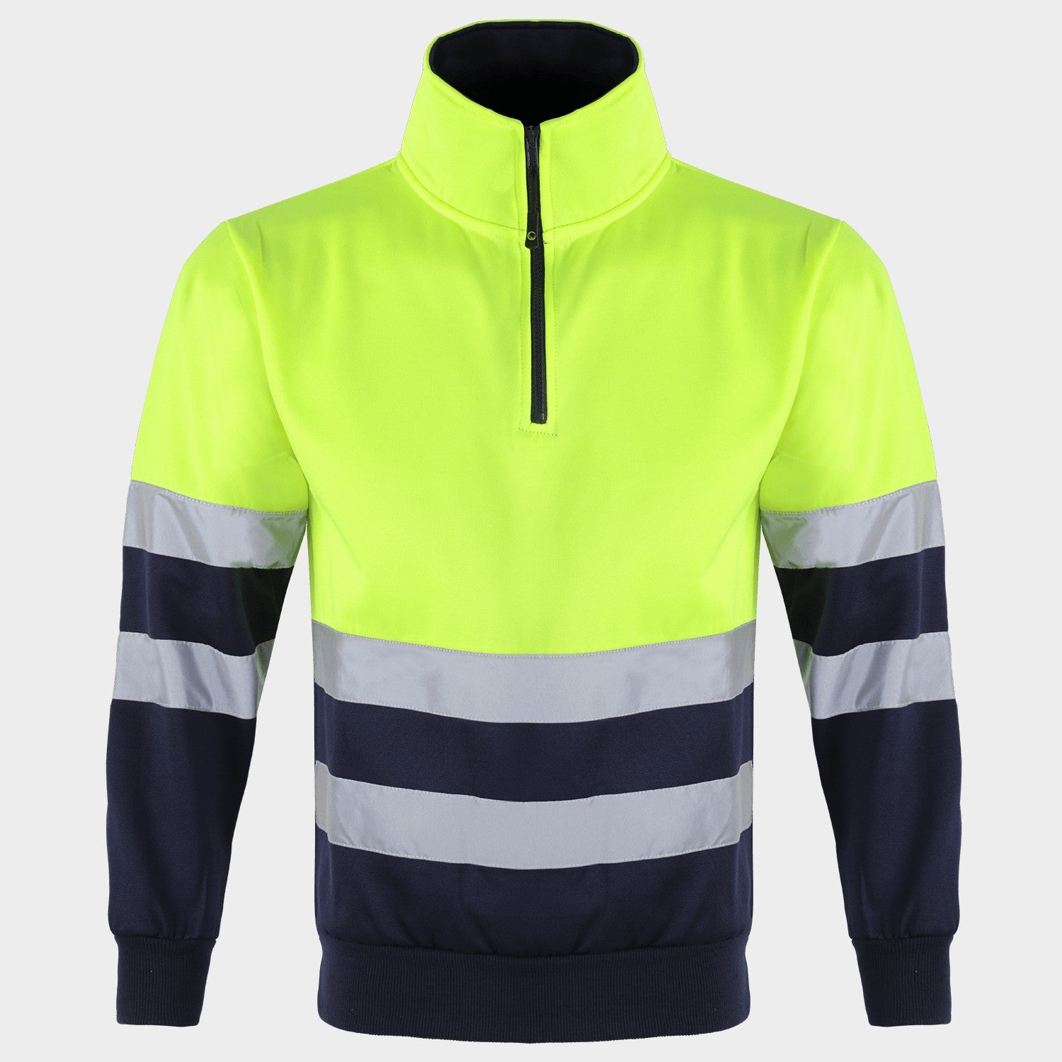 High visibility sweatshirt PRISMA HV YELLOW - 1