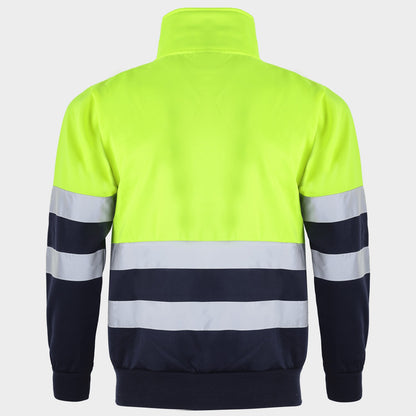 High visibility sweatshirt PRISMA HV YELLOW - 2