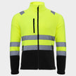 Сигнален суитшърт PRISMA HV YELLOW FLEECE - 1