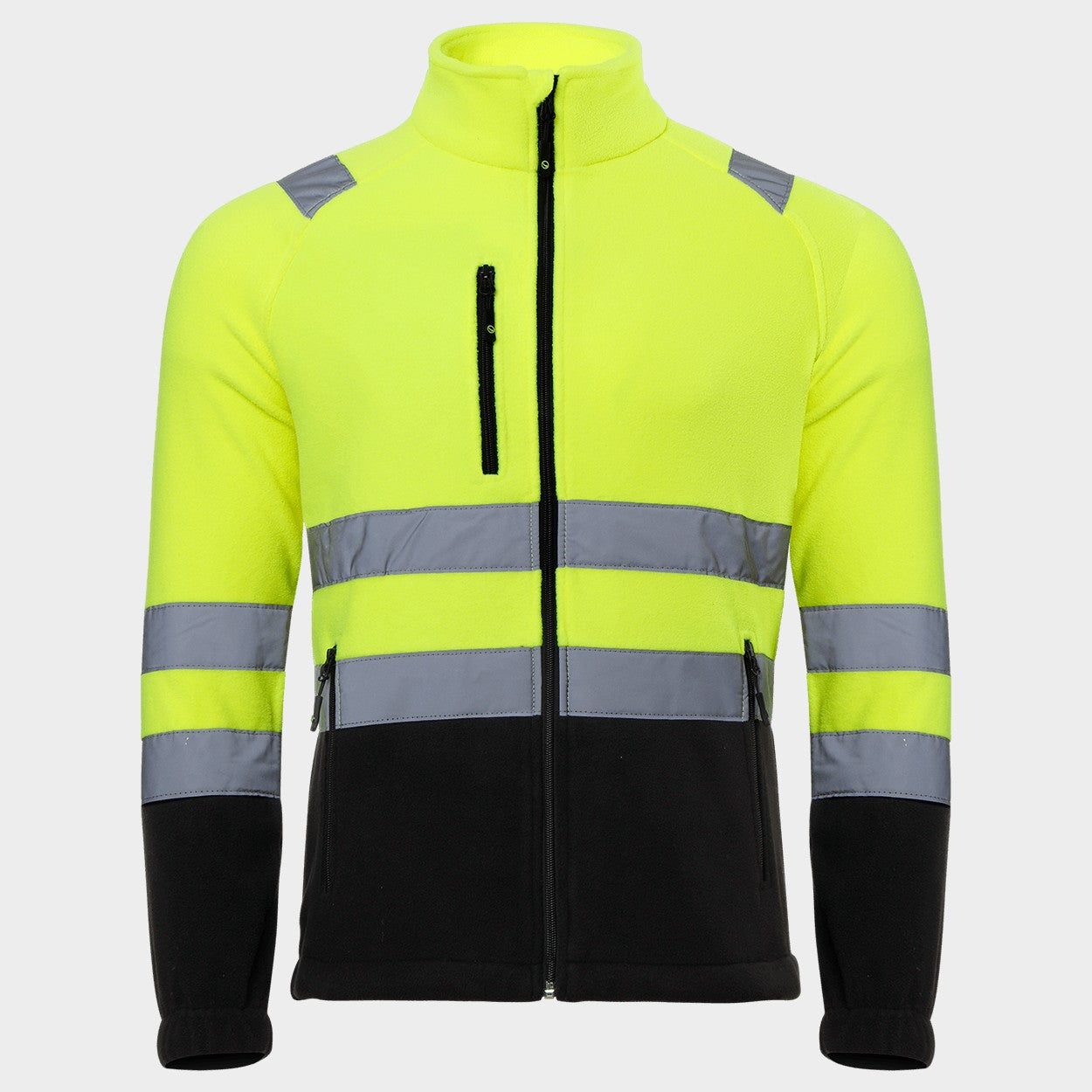 Сигнален суитшърт PRISMA HV YELLOW FLEECE - 1