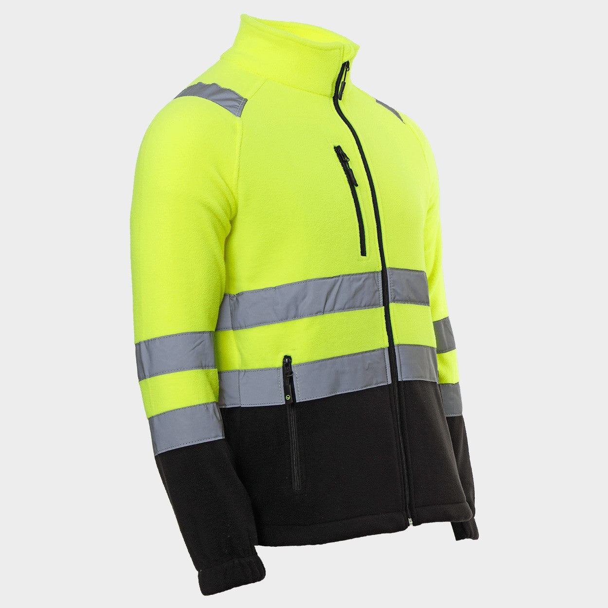 Сигнален суитшърт PRISMA HV YELLOW FLEECE - 4