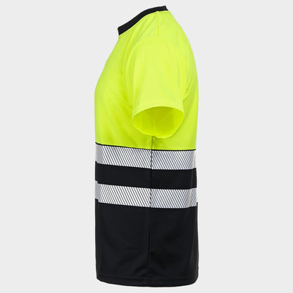 Сигнална тениска PRISMA HV YELLOW/BLACK - 3