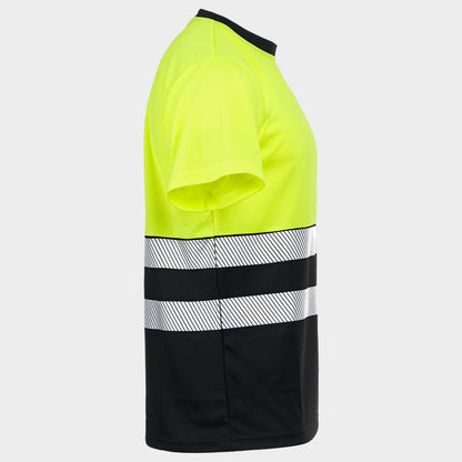 Сигнална тениска PRISMA HV YELLOW/BLACK - 4