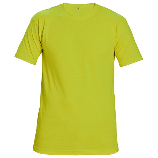 High visibility t-shirt TEESTA FLUORESCENT YELLOW