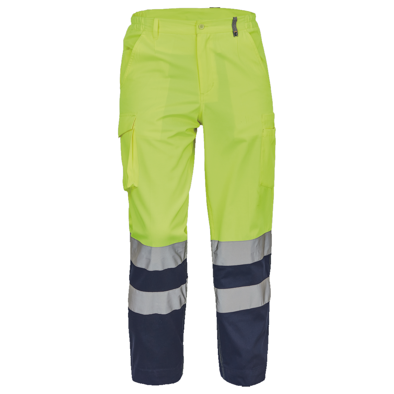 High visibility trousers BURGOS HV YELLOW