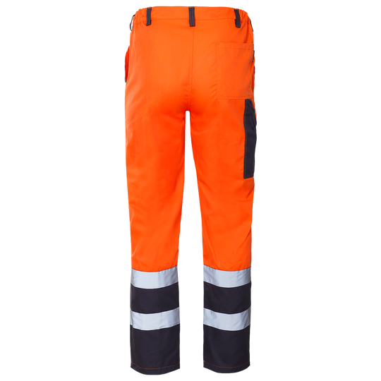 Pantaloni de lucru COLLINS SUMMER HV PORTOCALIU - 2