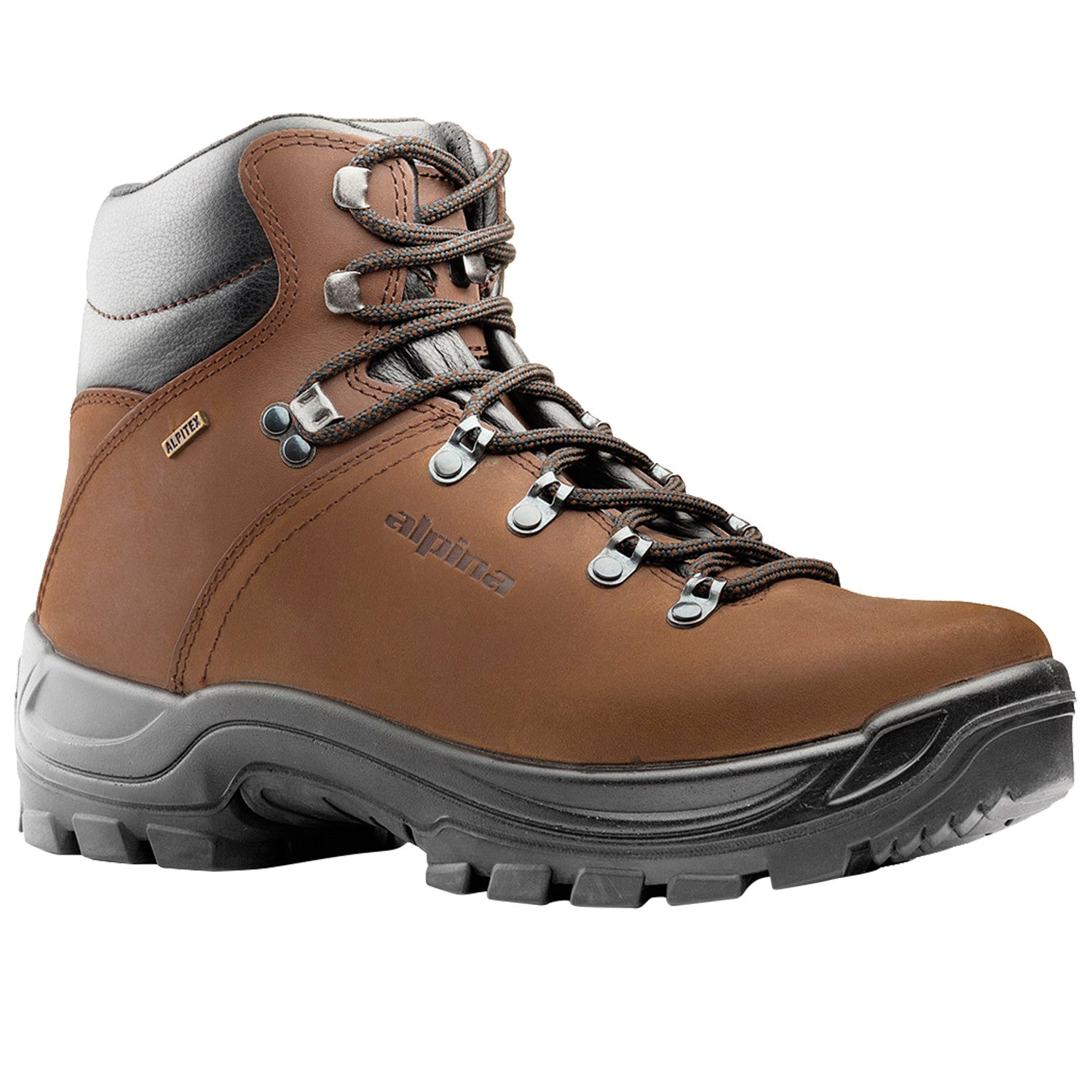 Hiking shoes ALPINA TUNDRA BROWN
