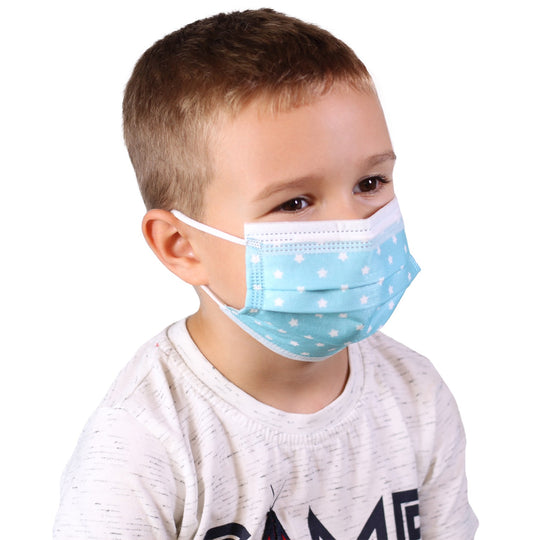 Hygienic face mask 50 pcs SANI 3 KIDS - 1