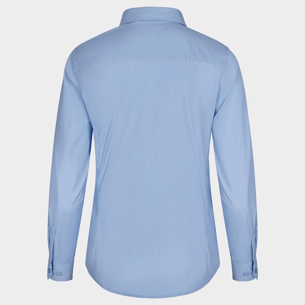 Γυναικείο μακρυμάνικο πουκάμισο VELILLA LIGHT BLUE - 2