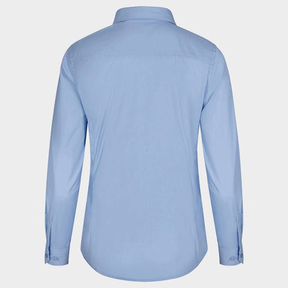 Γυναικείο μακρυμάνικο πουκάμισο VELILLA LIGHT BLUE - 2