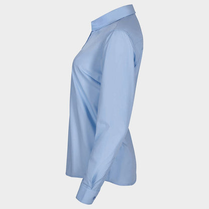 Γυναικείο μακρυμάνικο πουκάμισο VELILLA LIGHT BLUE - 3