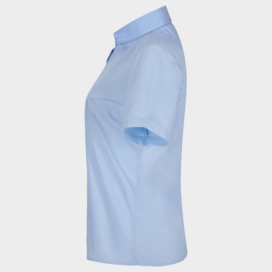 Ladies short sleeve shirt VELILLA LIGHT BLUE - 2