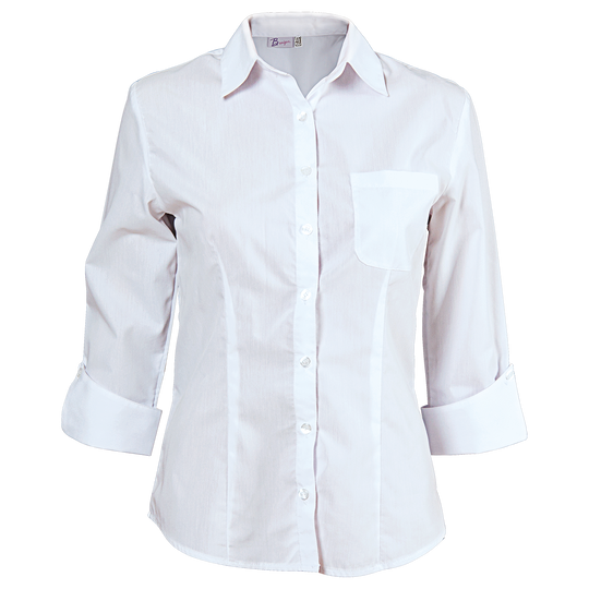 Дамска риза 3/4 ръкав CAMISA WHITE