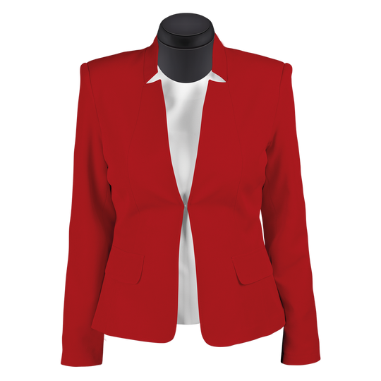 Lady's blazer KARINA RED - 1