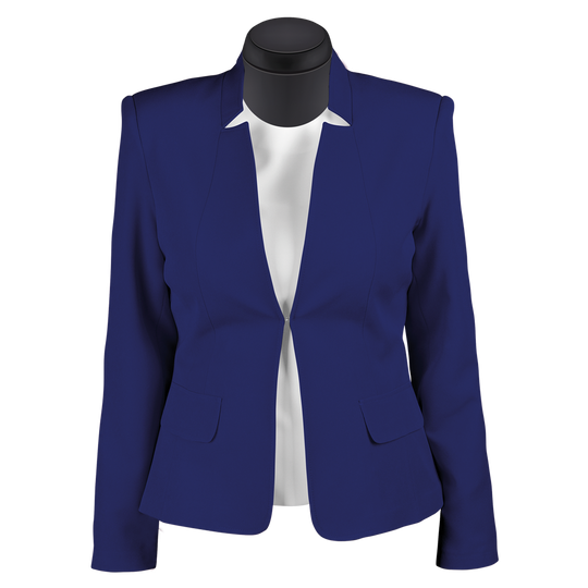 Lady's blazer KARINA ROYAL BLUE - 1