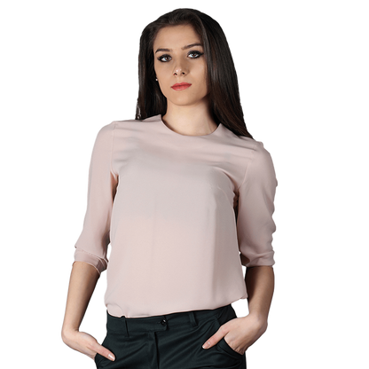 Lady's blouse IVON LIGHT PINK - 1