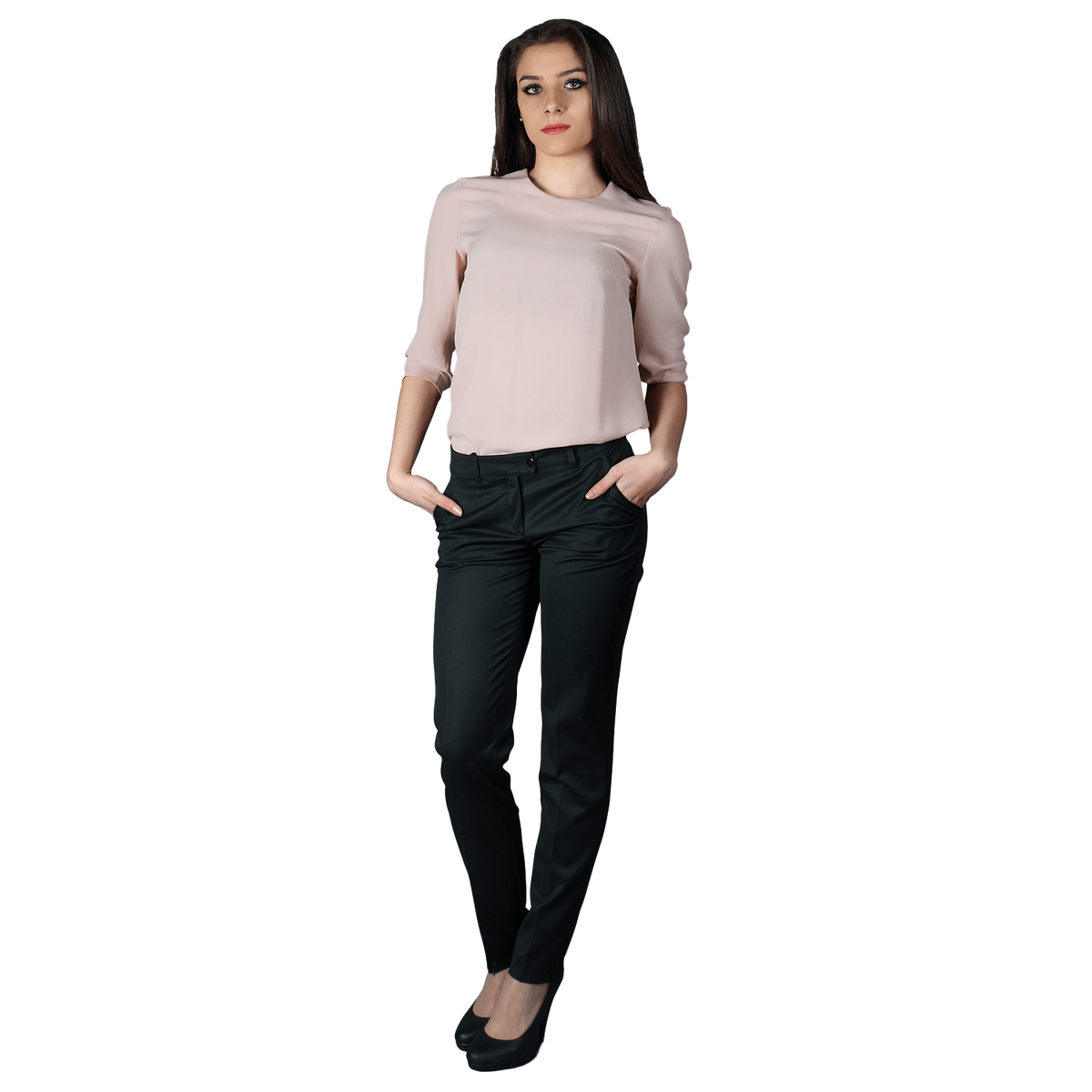 Lady's blouse IVON LIGHT PINK - 2