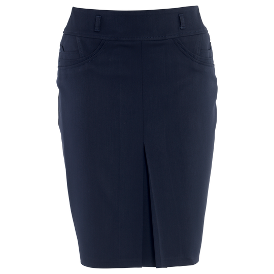 Lady's high waist skirt ANJELA NAVY - 1