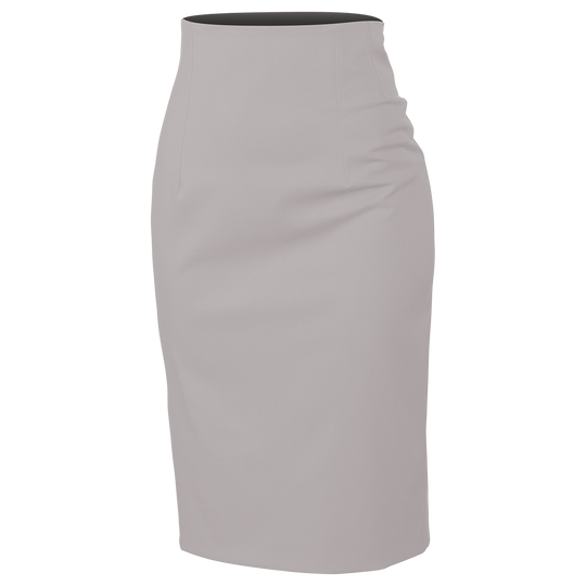 Lady's high waist skirt TEA BEIGE